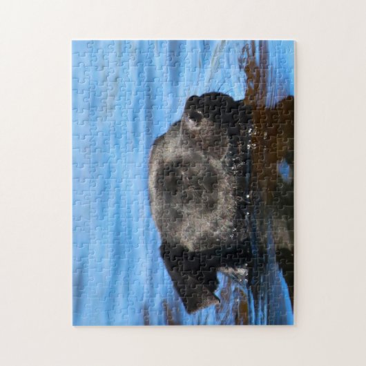 Patterdale Terrier Dog. Legpuzzel (Verticaal)