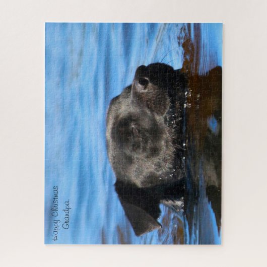 Patterdale Terrier Dog. Legpuzzel (Verticaal)