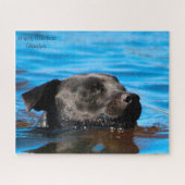 Patterdale Terrier Dog. Legpuzzel (Horizontaal)