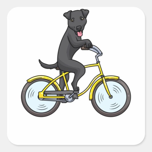 Patterdale Terrier Dog Vierkante Sticker (Voorkant)