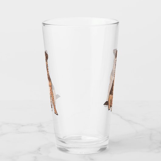 Patterdale Terrier Glas (Rechts)