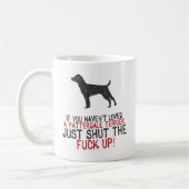 Patterdale Terrier Koffiemok (Links)