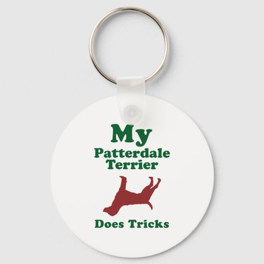 Patterdale Terrier Sleutelhanger (Voorkant)