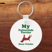 Patterdale Terrier Sleutelhanger (Voorkant)