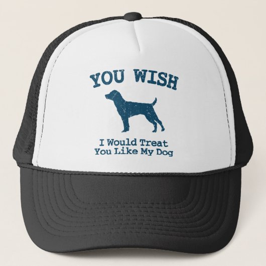 Patterdale Terrier Trucker Pet (Voorkant)