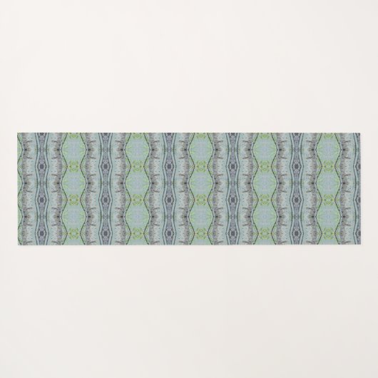Pattered Accent Stripe Yogamat (Achterkant (horizontaal))