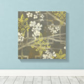 Pattered Blossom Branch I Canvas Afdruk (Insitu (Houten vloer))