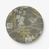 Pattered Blossom Branch I Papieren Bordje (Voorkant)
