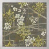 Pattered Blossom Branch I Poster (Voorkant)