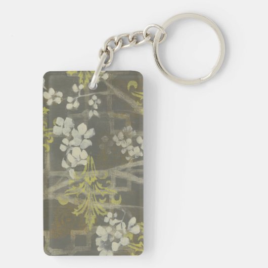 Pattered Blossom Branch I Sleutelhanger (achterkant)