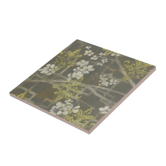 Pattered Blossom Branch I Tegeltje (Zijkant)