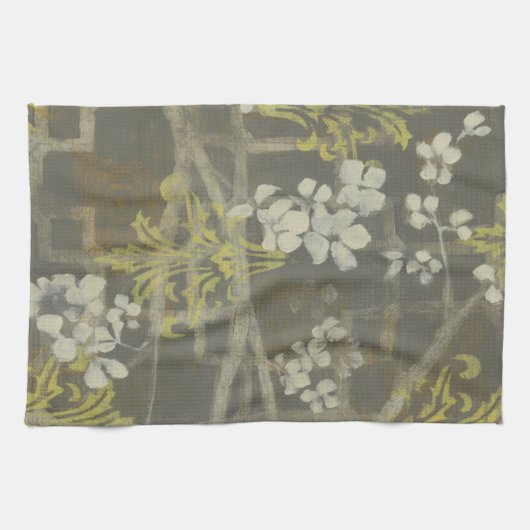 Pattered Blossom Branch I Theedoek (Horizontaal)