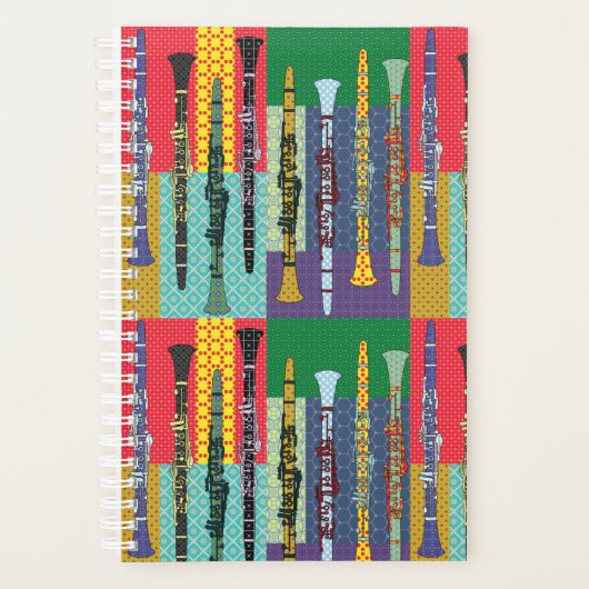 Pattered Clarinets Planner (Voorkant)