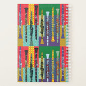 Pattered Clarinets Planner (Achterkant)