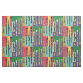 Pattered Clarinets Stof (Fat Quarter)
