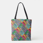 Pattered Clarinets Tote Bag (Achterkant)
