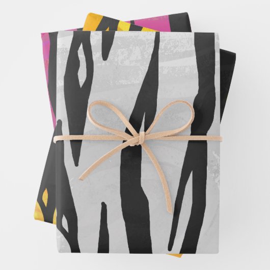 Pattered Face Mask Inpakpapier Vel (In situ)