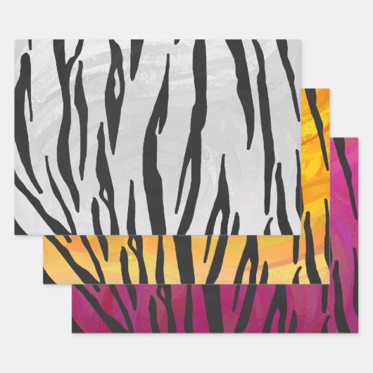 Pattered Face Mask Inpakpapier Vel (Set)