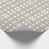 Pattered Grid Cadeaupapier (Hoek)