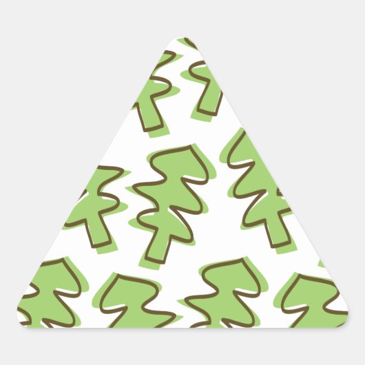 pattereerde boom sticker (Voorkant)