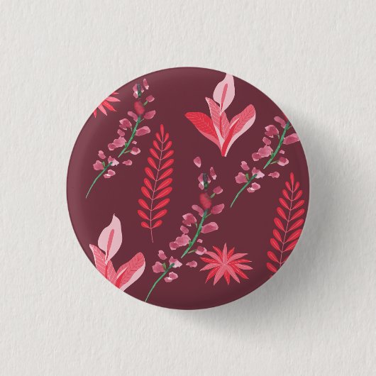 Patterfans Ronde Button 3,2 Cm (Voorkant)