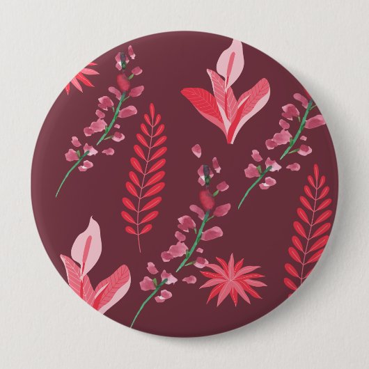 Patterfans Ronde Button 4,0 Cm (Voorkant)