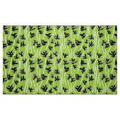 Pattern 210121 - Black, White en Martian Green Stof (Fat Quarter)