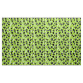 Pattern 210121 - Black, White en Martian Green Stof (Yard (91,4 cm))