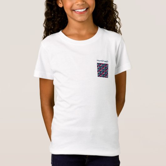 Pattern_7_Camellia en Bird_1 T-shirt (Voorkant)