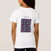 Pattern_7_Camellia en Bird_1 T-shirt (Achterkant)