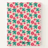 Pattern_8_Camellia en Bird_2 spiraal notitieboek (Achterkant)