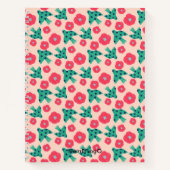 Pattern_8_Camellia en Bird_2 spiraal notitieboek (Voorkant)