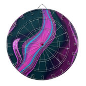pattern abstract marbled dartbord (Voorkant)