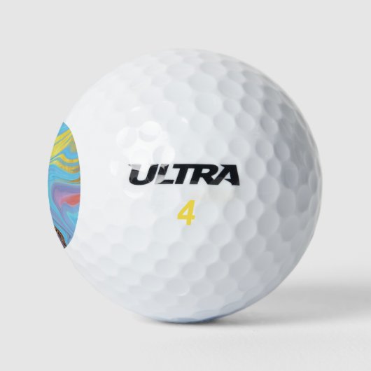 pattern abstract marbled golfballen (Logo)