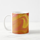 pattern abstract marbled koffiemok (Links)