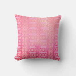 pattern abstract pink kussen