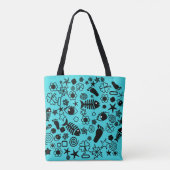 Pattern Art Canvas tas (Achterkant)