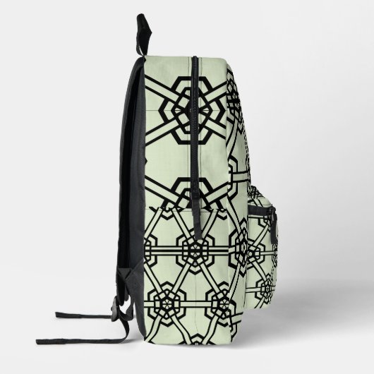 Pattern Artistic Design Bedrukte Rugzak (Links)