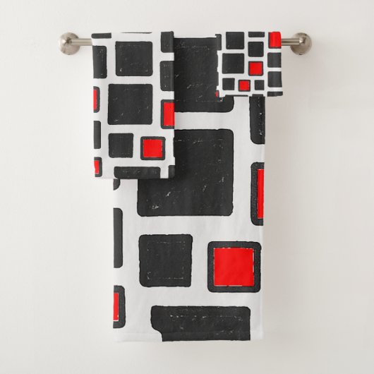 pattern bad handdoek (Insitu)