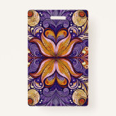 Pattern Batik Paarse Badge (Voorkant)