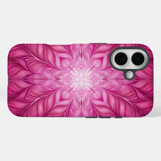 Pattern Batik Pink Case-Mate iPhone Case (Achterkant (horizontaal))
