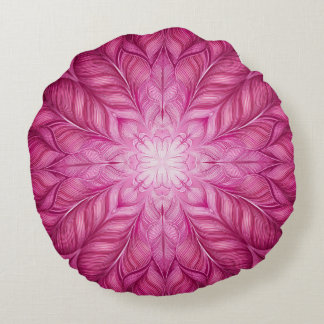Pattern Batik Pink Rond Kussen