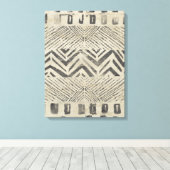 Pattern Bazaar - Geometrische vormen Canvas Afdruk (Insitu (Houten vloer))