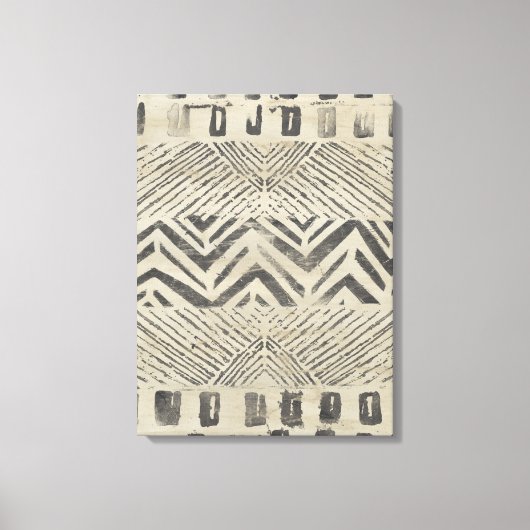 Pattern Bazaar - Geometrische vormen Canvas Afdruk (Voorkant)