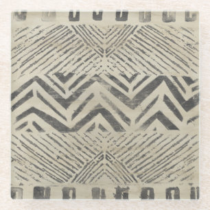 Pattern Bazaar - Geometrische vormen Glazen Onderzetter