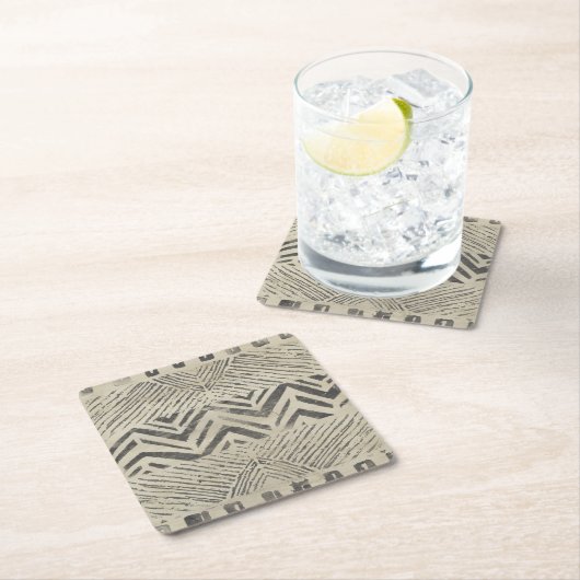 Pattern Bazaar - Geometrische vormen Kartonnen Onderzetters (Insitu)