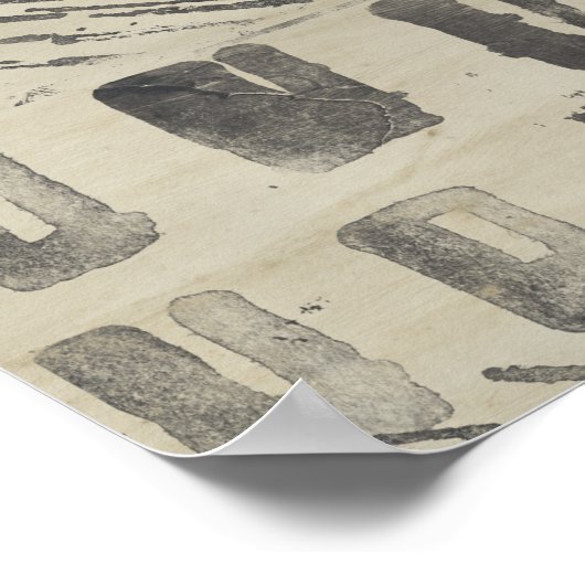 Pattern Bazaar - Geometrische vormen Poster (Hoek)