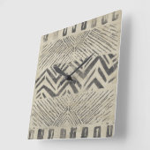 Pattern Bazaar - Geometrische vormen Vierkante Klok (Hoek)