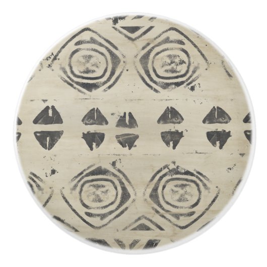 Pattern Bazaar - Rond en Geometrische vormen Keramische Knop (Voorkant)