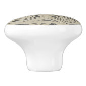 Pattern Bazaar - Rond en Geometrische vormen Keramische Knop (Zijkant)